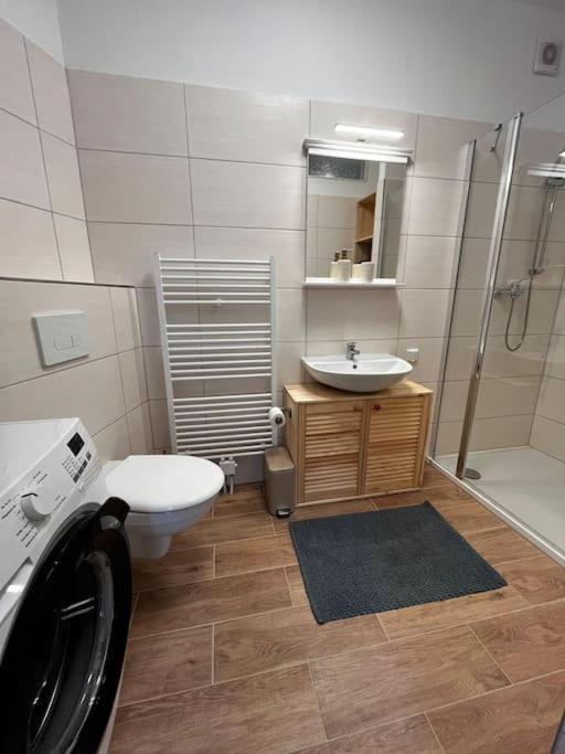 Ferienwohnung Zur Parthe Грима Екстериор снимка
